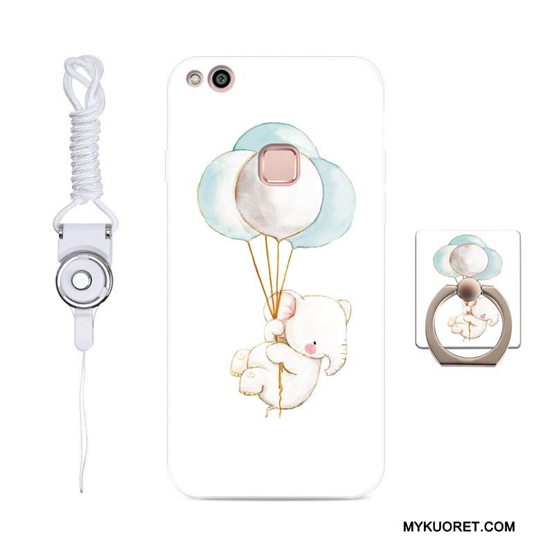 Kuori Huawei P10 Lite Laukut Puhelimen Kuoret Kustannukset, Kotelo Huawei P10 Lite Pehmeä Neste Valkoinen Murtumaton