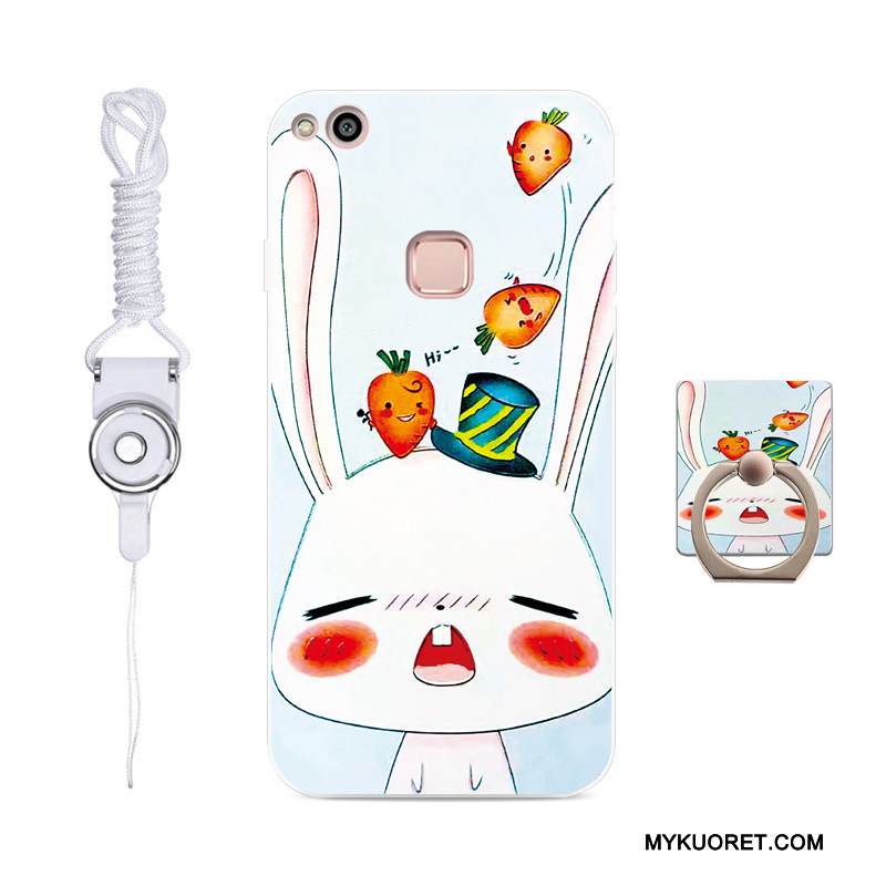 Kuori Huawei P10 Lite Laukut Puhelimen Kuoret Kustannukset, Kotelo Huawei P10 Lite Pehmeä Neste Valkoinen Murtumaton