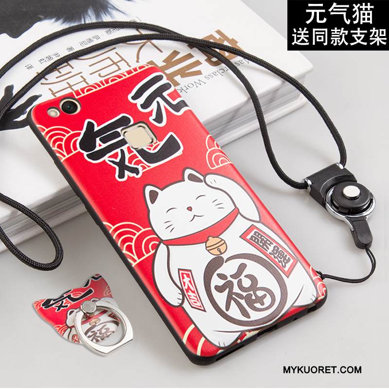 Kuori Huawei P10 Lite Maalaus Puhelimen Kuoret Nuoret, Kotelo Huawei P10 Lite Suojaus Musta Trendi