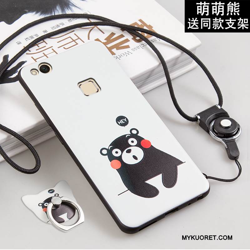 Kuori Huawei P10 Lite Maalaus Puhelimen Kuoret Nuoret, Kotelo Huawei P10 Lite Suojaus Musta Trendi