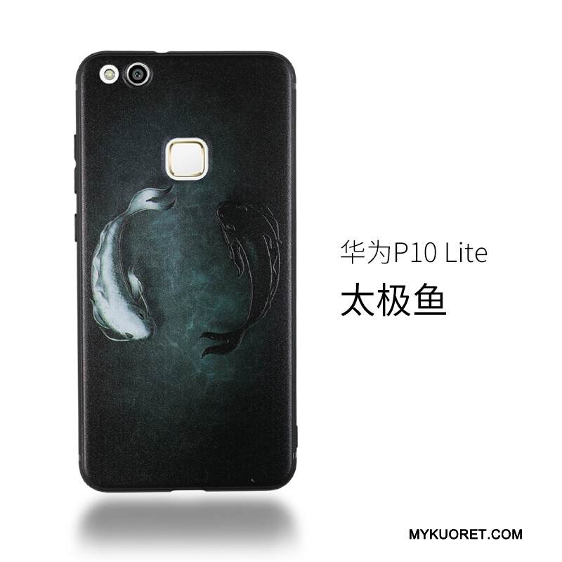 Kuori Huawei P10 Lite Monivärinen Ripustettavat Koristeet Murtumaton, Kotelo Huawei P10 Lite Suojaus Puhelimen Kuoret