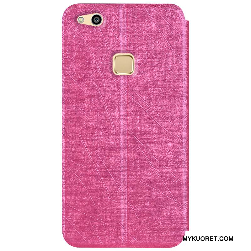 Kuori Huawei P10 Lite Nahka Puhelimen Kuoret Väriset, Kotelo Huawei P10 Lite Kuoret Nuoret Sininen