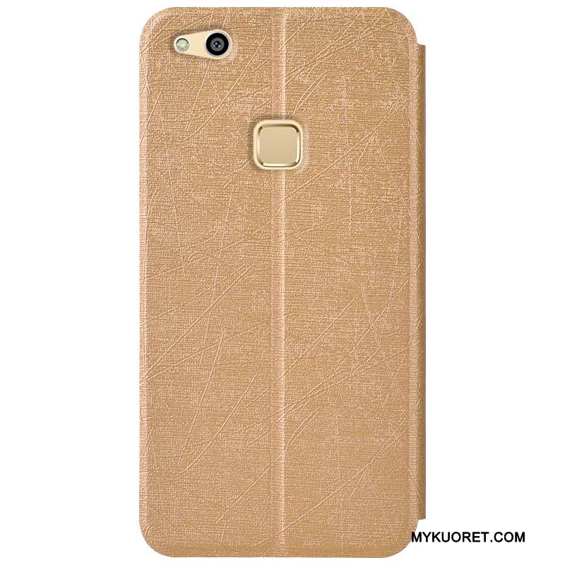 Kuori Huawei P10 Lite Nahka Puhelimen Kuoret Väriset, Kotelo Huawei P10 Lite Kuoret Nuoret Sininen