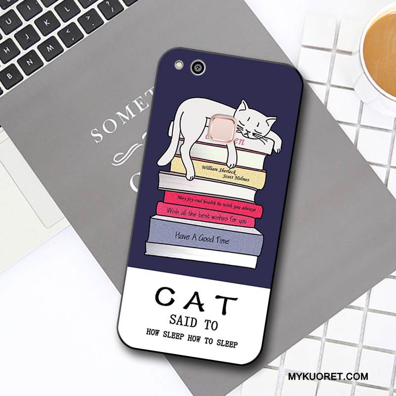 Kuori Huawei P10 Lite Pehmeä Neste Kustannukset Pieni, Kotelo Huawei P10 Lite Kohokuviointi Murtumaton Puhelimen Kuoret