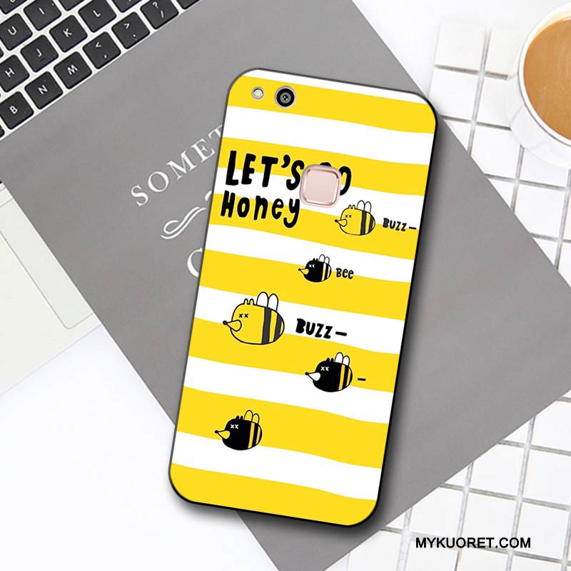 Kuori Huawei P10 Lite Pehmeä Neste Kustannukset Pieni, Kotelo Huawei P10 Lite Kohokuviointi Murtumaton Puhelimen Kuoret