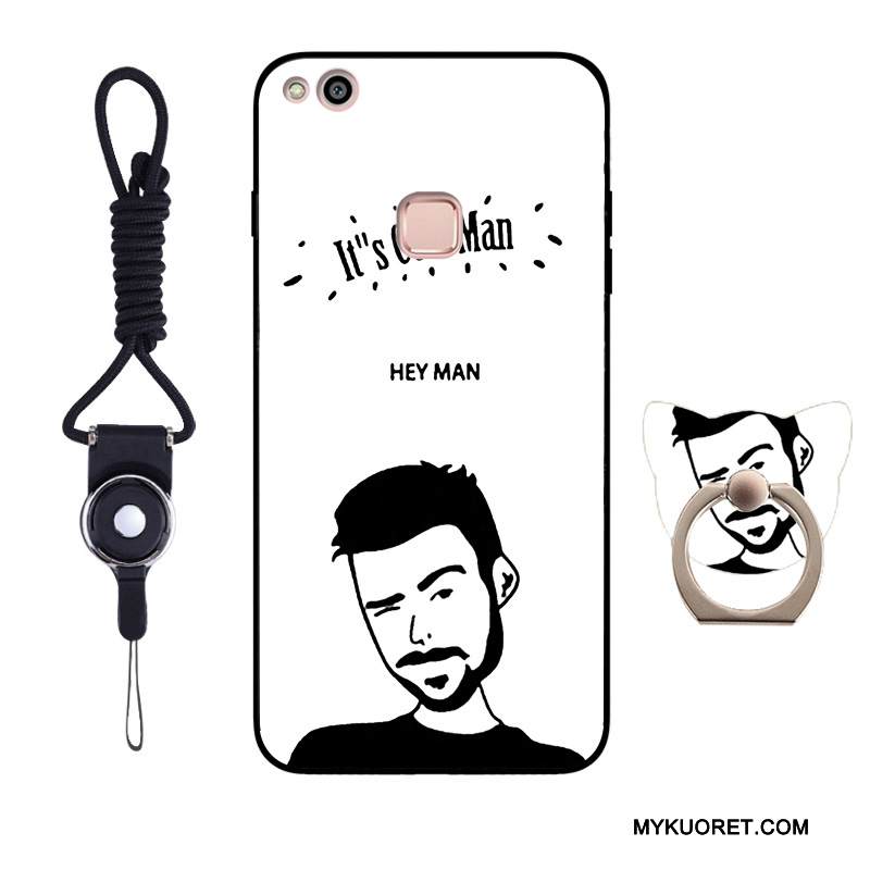 Kuori Huawei P10 Lite Pehmeä Neste Sininen Rakastunut, Kotelo Huawei P10 Lite Laukut Nuoret Ripustettavat Koristeet