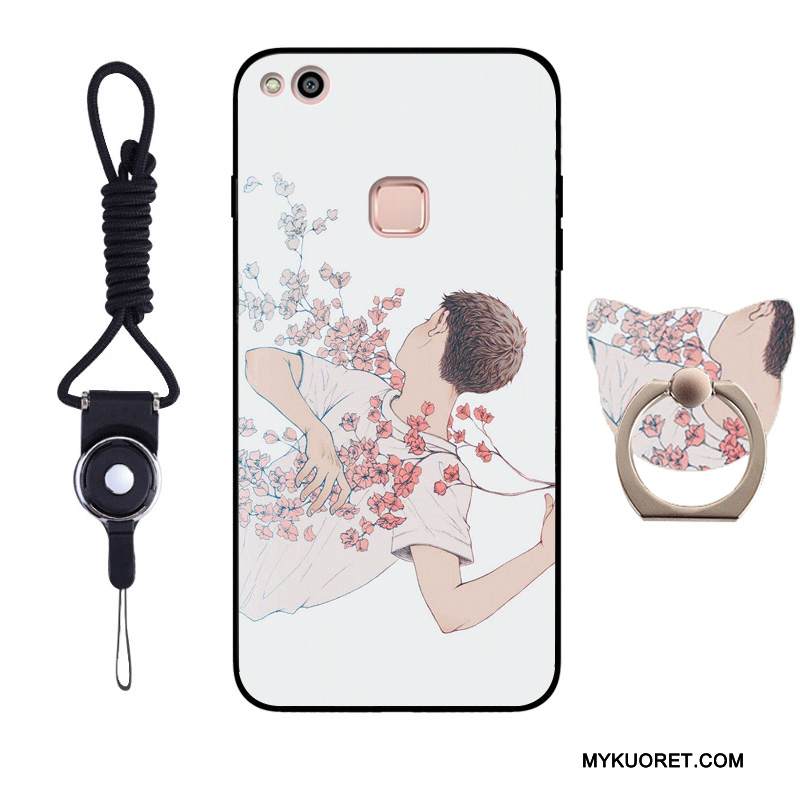 Kuori Huawei P10 Lite Pehmeä Neste Sininen Rakastunut, Kotelo Huawei P10 Lite Laukut Nuoret Ripustettavat Koristeet