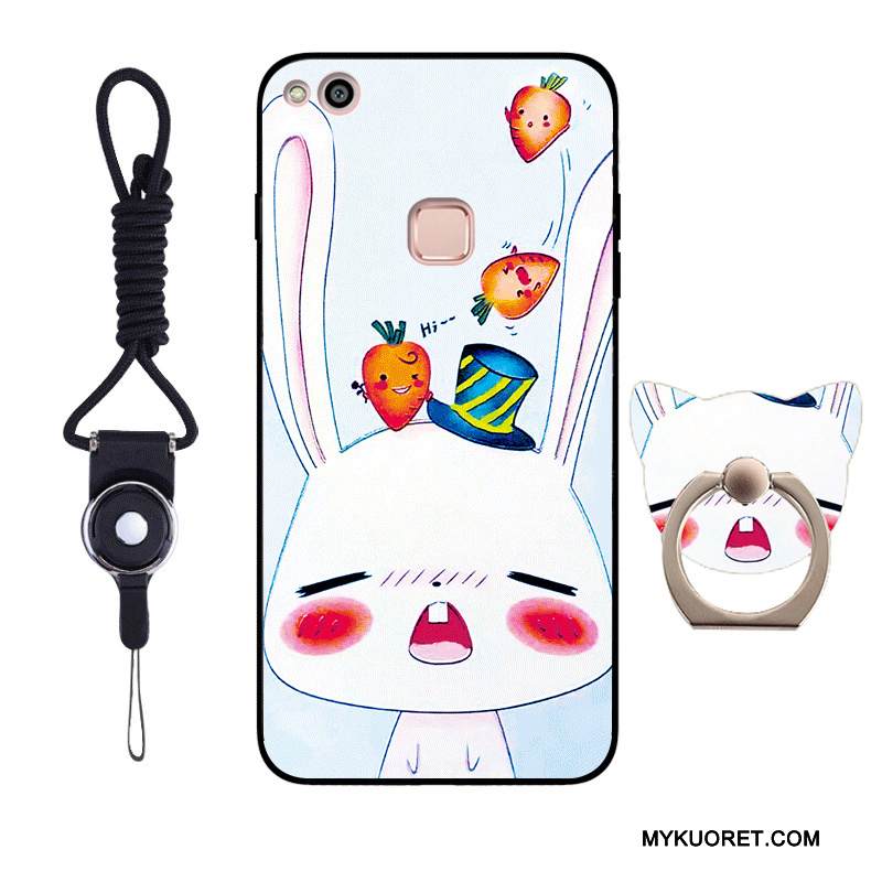 Kuori Huawei P10 Lite Pehmeä Neste Sininen Rakastunut, Kotelo Huawei P10 Lite Laukut Nuoret Ripustettavat Koristeet