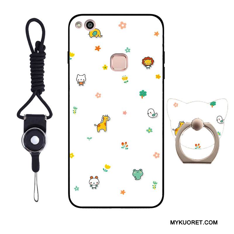 Kuori Huawei P10 Lite Pehmeä Neste Sininen Rakastunut, Kotelo Huawei P10 Lite Laukut Nuoret Ripustettavat Koristeet