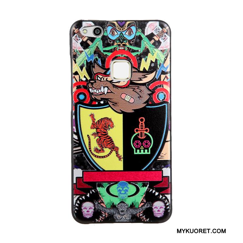 Kuori Huawei P10 Lite Sarjakuva Sininen Nuoret, Kotelo Huawei P10 Lite Pehmeä Neste Puhelimen Kuoret