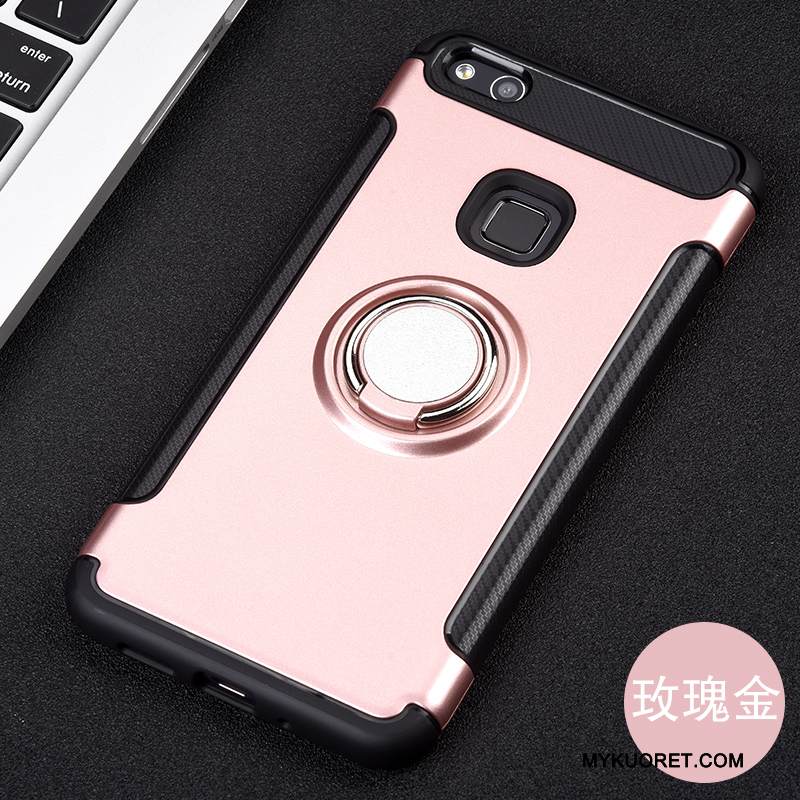 Kuori Huawei P10 Lite Silikoni Punainen Nuoret, Kotelo Huawei P10 Lite Tuki Rengas Puhelimen Kuoret