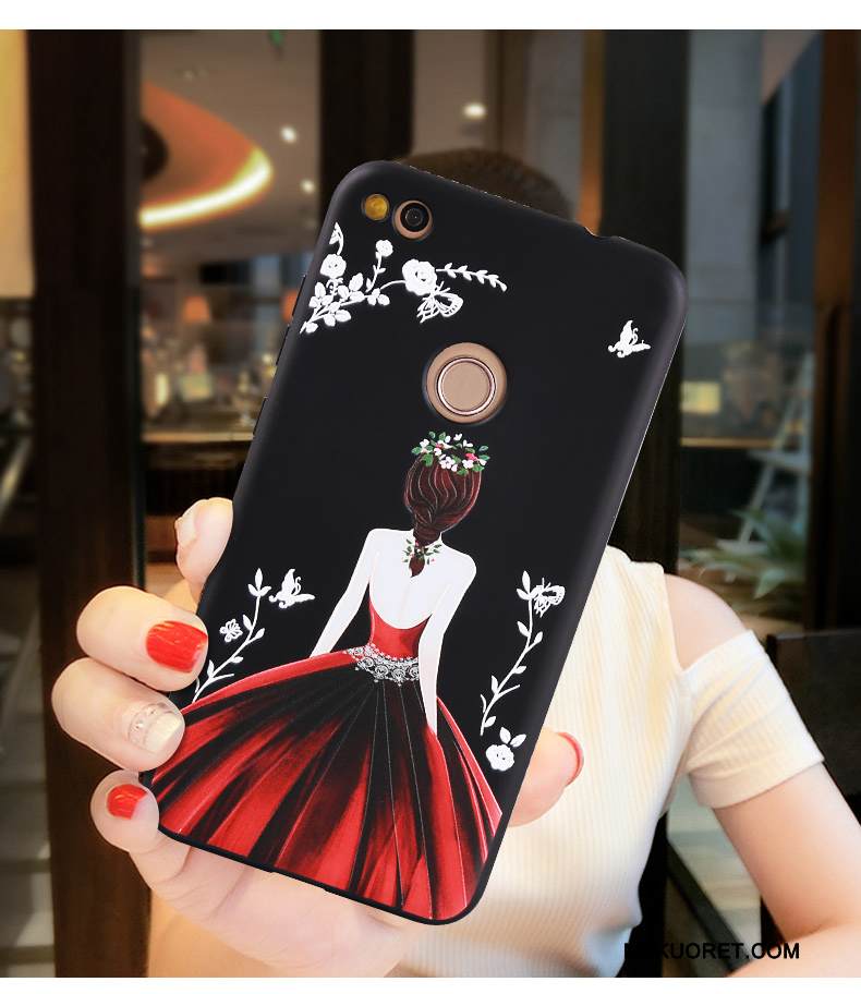 Kuori Huawei P10 Lite Strassi Nuoret Punainen, Kotelo Huawei P10 Lite Suojaus Puhelimen Kuoret