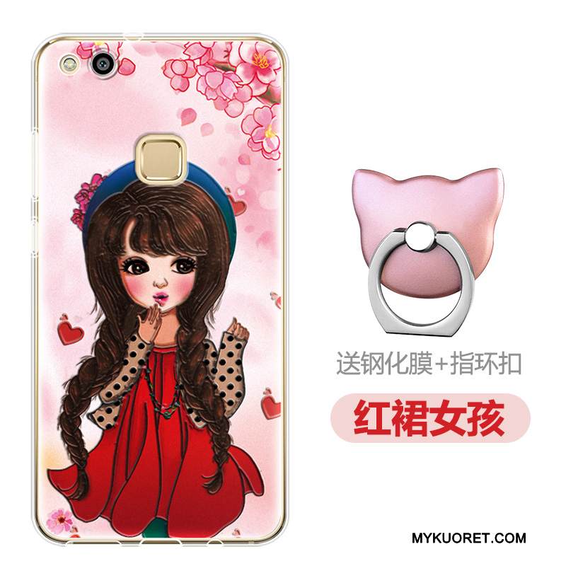 Kuori Huawei P10 Lite Suojaus Keltainen Nuoret, Kotelo Huawei P10 Lite Laukut Vaalean Puhelimen Kuoret