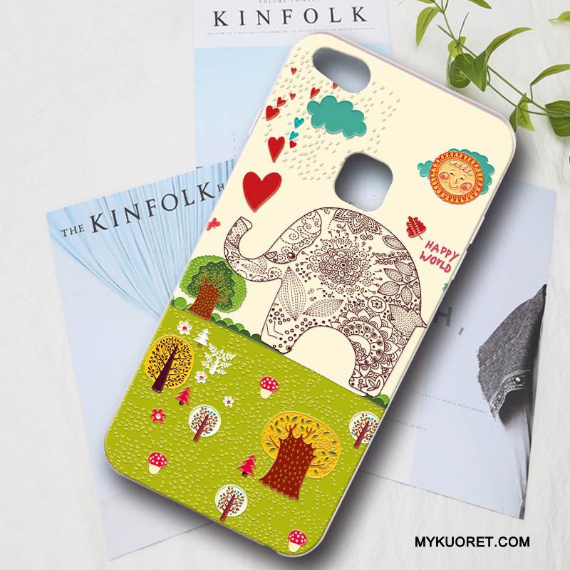 Kuori Huawei P10 Lite Suojaus Nuoret Trendi, Kotelo Huawei P10 Lite Pehmeä Neste Murtumaton Jauhe