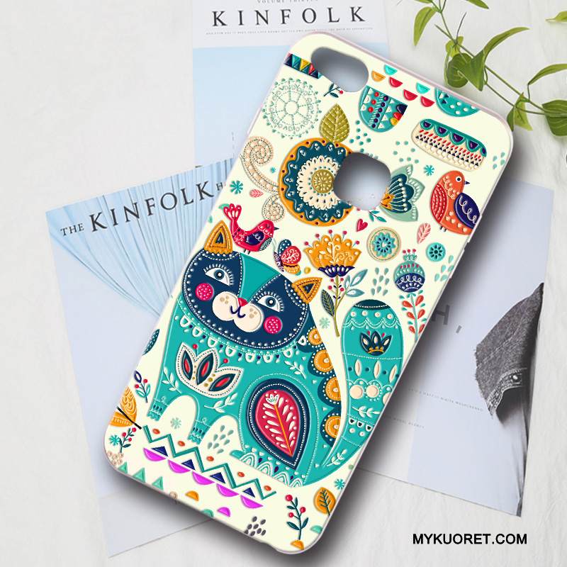 Kuori Huawei P10 Lite Suojaus Nuoret Trendi, Kotelo Huawei P10 Lite Pehmeä Neste Murtumaton Jauhe