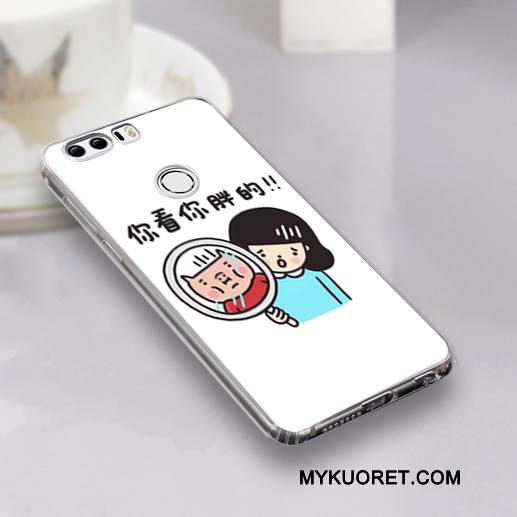 Kuori Huawei P10 Lite Suojaus Puhelimen Kuoret Läpinäkyvä, Kotelo Huawei P10 Lite Silikoni Valkoinen Murtumaton