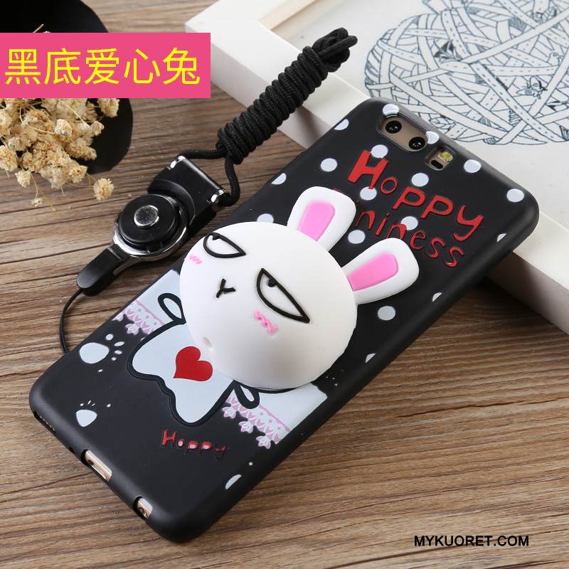 Kuori Huawei P10 Luova Jauhe Murtumaton, Kotelo Huawei P10 Suojaus Ripustettava Kaula Puhelimen Kuoret