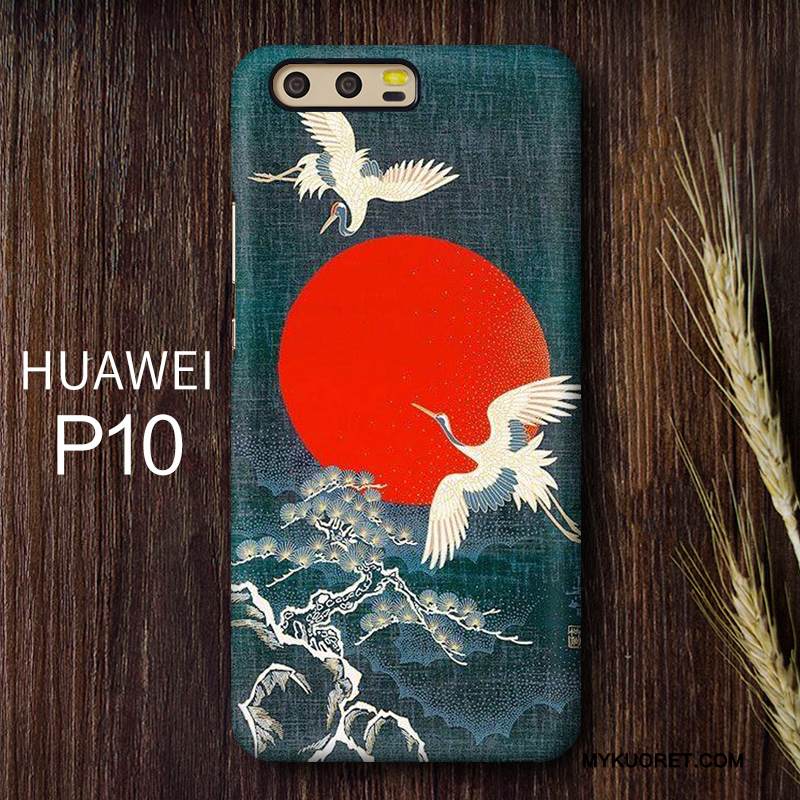 Kuori Huawei P10 Luova Nosturi Murtumaton, Kotelo Huawei P10 Sininen Muokata