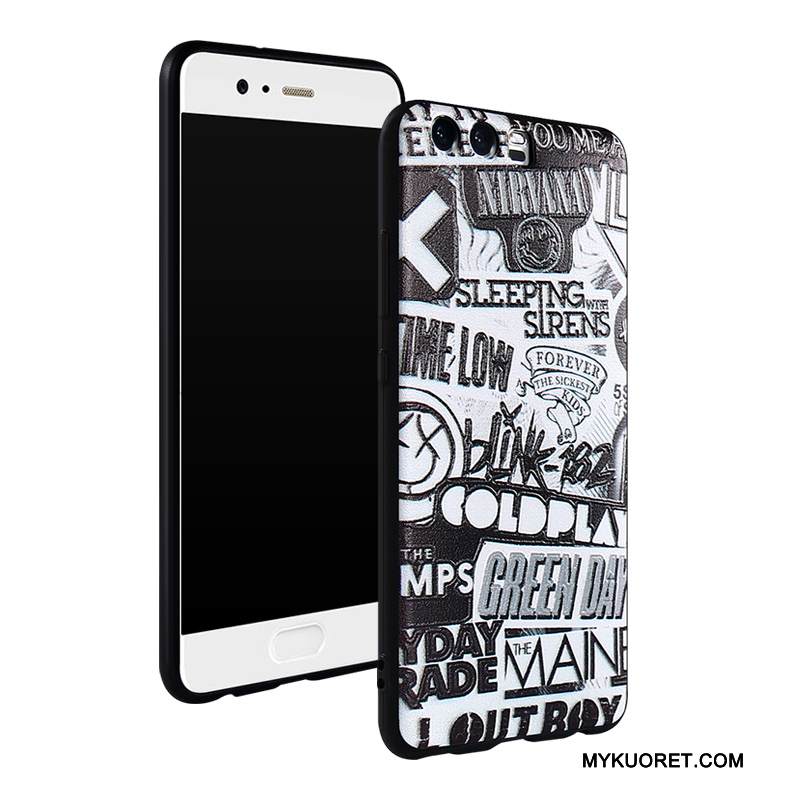 Kuori Huawei P10 Luova Puhelimen Kuoret Murtumaton, Kotelo Huawei P10 Laukut Valkoinen Ripustettavat Koristeet