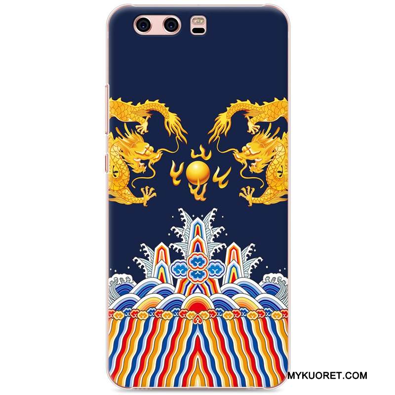 Kuori Huawei P10 Maalaus Rakastunut Keltainen, Kotelo Huawei P10 Suojaus Kova Vaalean