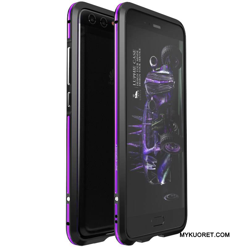 Kuori Huawei P10 Metalli Persoonallisuus Puhelimen Kuoret, Kotelo Huawei P10 Laukut Trendi Vihreä