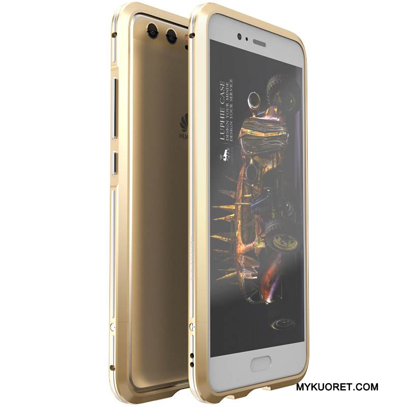 Kuori Huawei P10 Metalli Persoonallisuus Puhelimen Kuoret, Kotelo Huawei P10 Laukut Trendi Vihreä