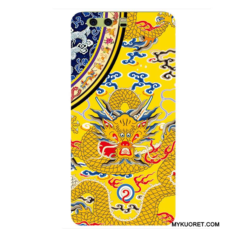 Kuori Huawei P10 Monivärinen Kova Puhelimen Kuoret, Kotelo Huawei P10 Laukut Persoonallisuus Pesty Suede