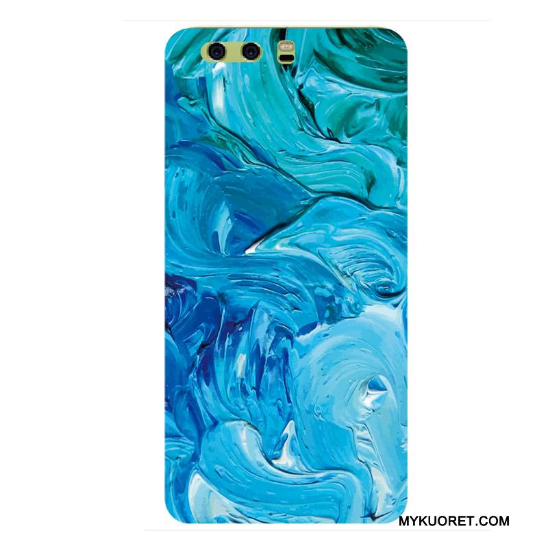 Kuori Huawei P10 Monivärinen Kova Puhelimen Kuoret, Kotelo Huawei P10 Laukut Persoonallisuus Pesty Suede