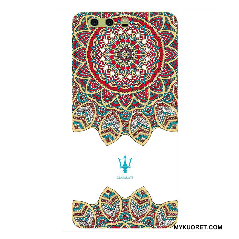 Kuori Huawei P10 Monivärinen Kova Puhelimen Kuoret, Kotelo Huawei P10 Laukut Persoonallisuus Pesty Suede