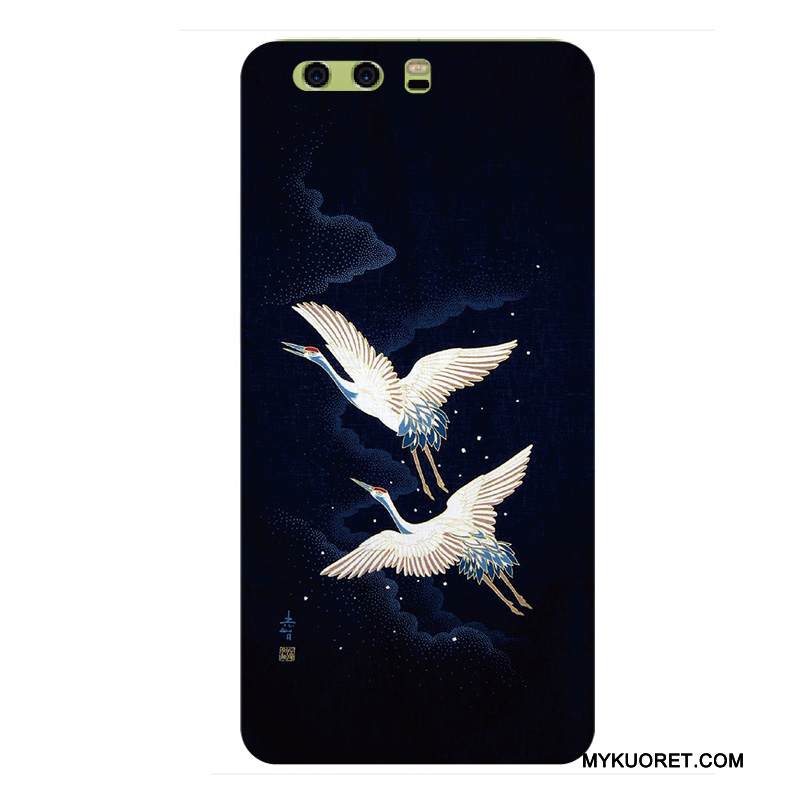 Kuori Huawei P10 Monivärinen Kova Puhelimen Kuoret, Kotelo Huawei P10 Laukut Persoonallisuus Pesty Suede