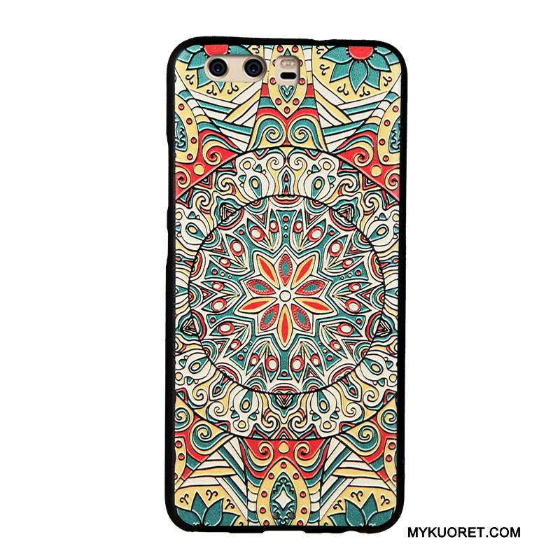 Kuori Huawei P10 Monivärinen Puhelimen Kuoret Ripustettavat Koristeet, Kotelo Huawei P10 Suojaus Murtumaton Pesty Suede