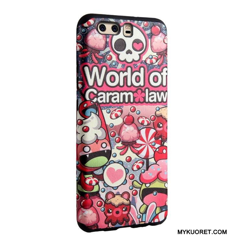 Kuori Huawei P10 Monivärinen Ripustettavat Koristeet Ripustettava Kaula, Kotelo Huawei P10 Laukut Puhelimen Kuoret Murtumaton