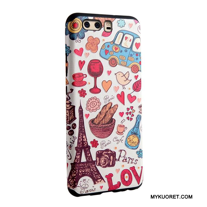 Kuori Huawei P10 Monivärinen Ripustettavat Koristeet Ripustettava Kaula, Kotelo Huawei P10 Laukut Puhelimen Kuoret Murtumaton