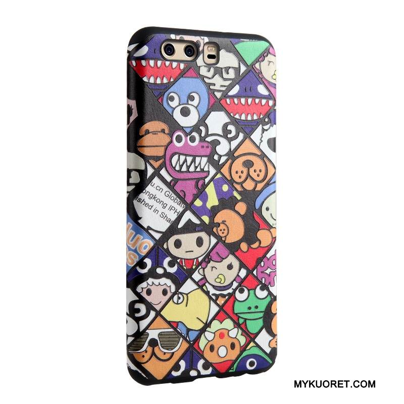 Kuori Huawei P10 Monivärinen Ripustettavat Koristeet Ripustettava Kaula, Kotelo Huawei P10 Laukut Puhelimen Kuoret Murtumaton