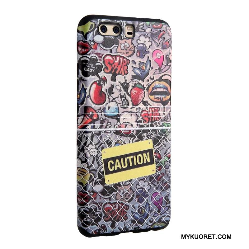 Kuori Huawei P10 Monivärinen Ripustettavat Koristeet Ripustettava Kaula, Kotelo Huawei P10 Laukut Puhelimen Kuoret Murtumaton