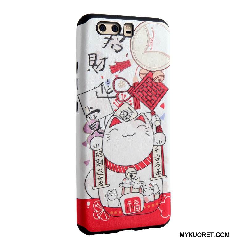 Kuori Huawei P10 Monivärinen Ripustettavat Koristeet Ripustettava Kaula, Kotelo Huawei P10 Laukut Puhelimen Kuoret Murtumaton