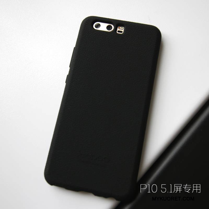 Kuori Huawei P10 Pehmeä Neste Kukkakuvio Vihreä, Kotelo Huawei P10 Suojaus Puhelimen Kuoret Murtumaton