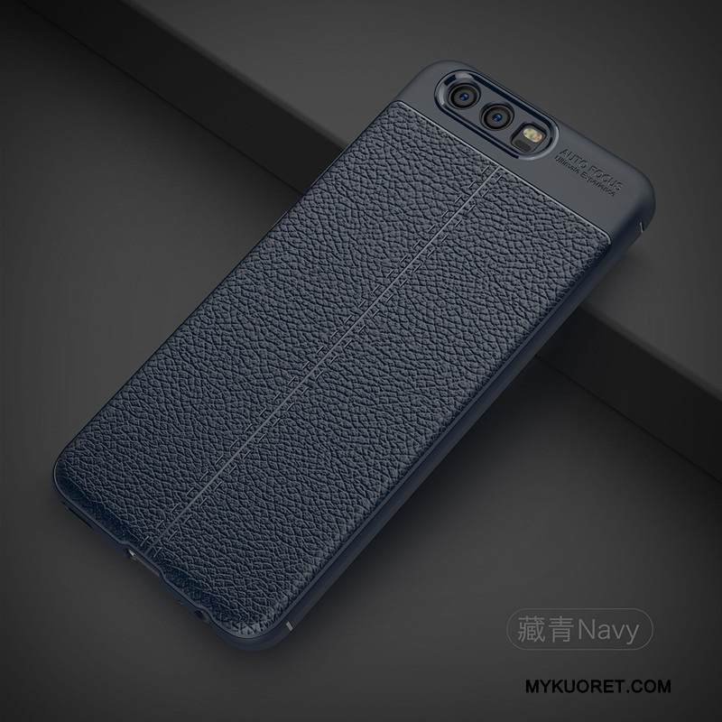 Kuori Huawei P10 Pehmeä Neste Murtumaton Puhelimen Kuoret, Kotelo Huawei P10 Luova Musta Persoonallisuus