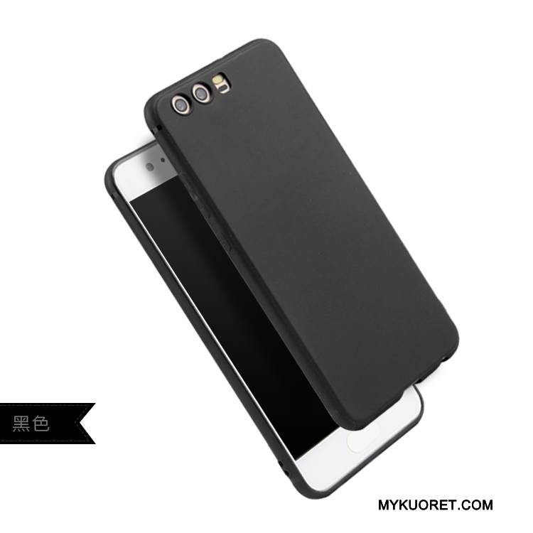 Kuori Huawei P10 Pehmeä Neste Pesty Suede Puhelimen Kuoret, Kotelo Huawei P10 Suojaus Murtumaton Vihreä