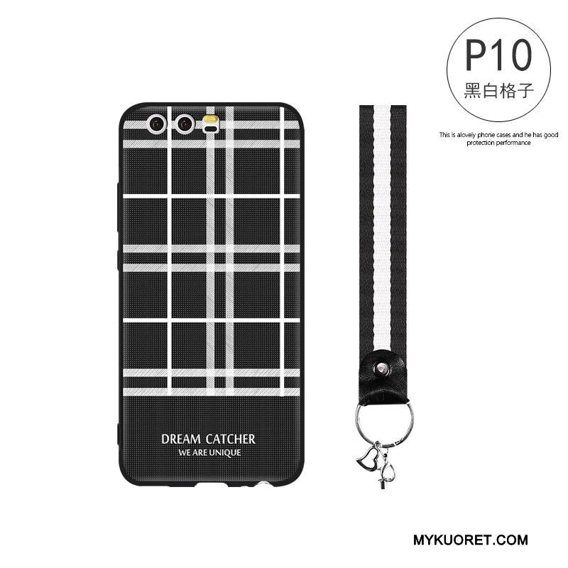 Kuori Huawei P10 Pehmeä Neste Puhelimen Kuoret Trendi, Kotelo Huawei P10 Silikoni Murtumaton Yksinkertainen