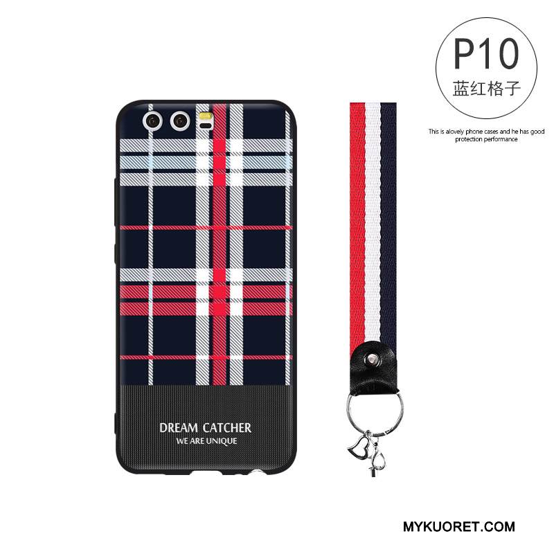 Kuori Huawei P10 Pehmeä Neste Puhelimen Kuoret Trendi, Kotelo Huawei P10 Silikoni Murtumaton Yksinkertainen