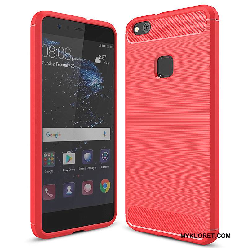 Kuori Huawei P10 Pehmeä Neste Puhelimen Kuoret Tummansininen, Kotelo Huawei P10 Suojaus Nuoret