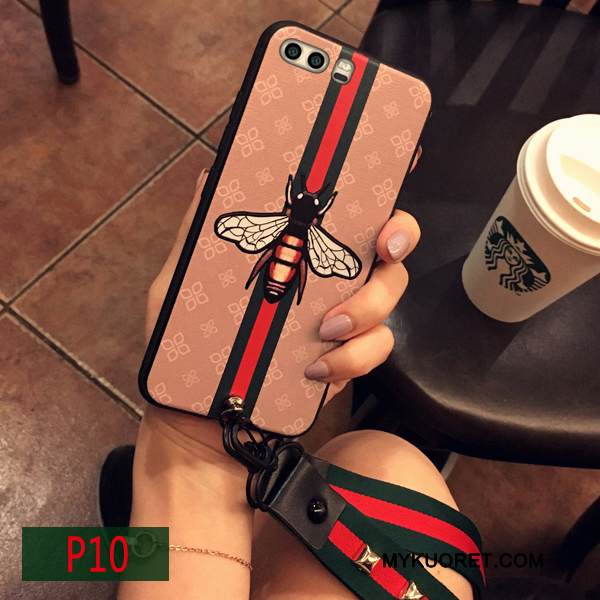 Kuori Huawei P10 Pehmeä Neste Ripustettavat Koristeet Murtumaton, Kotelo Huawei P10 Laukut Puhelimen Kuoret