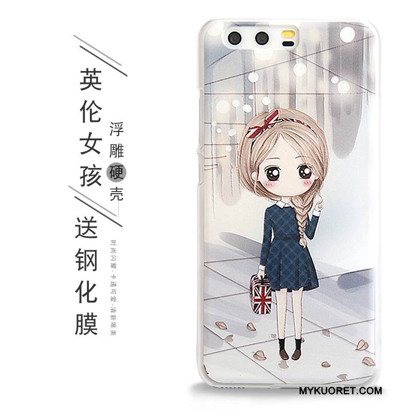 Kuori Huawei P10 Plus Kohokuviointi Kova Puhelimen Kuoret, Kotelo Huawei P10 Plus Suojaus Murtumaton Persoonallisuus
