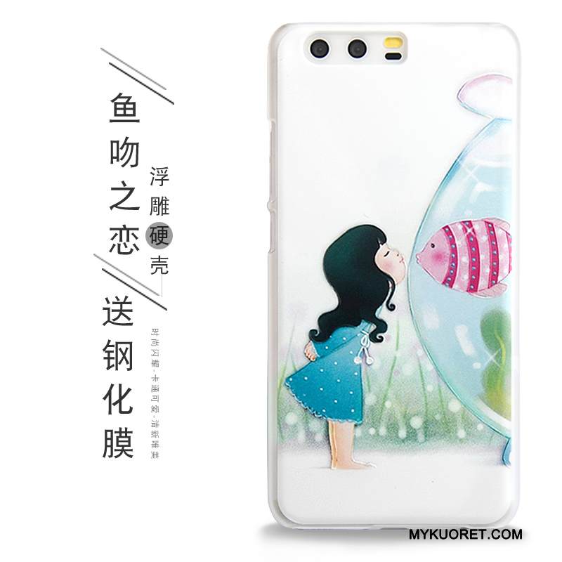 Kuori Huawei P10 Plus Kohokuviointi Kova Puhelimen Kuoret, Kotelo Huawei P10 Plus Suojaus Murtumaton Persoonallisuus