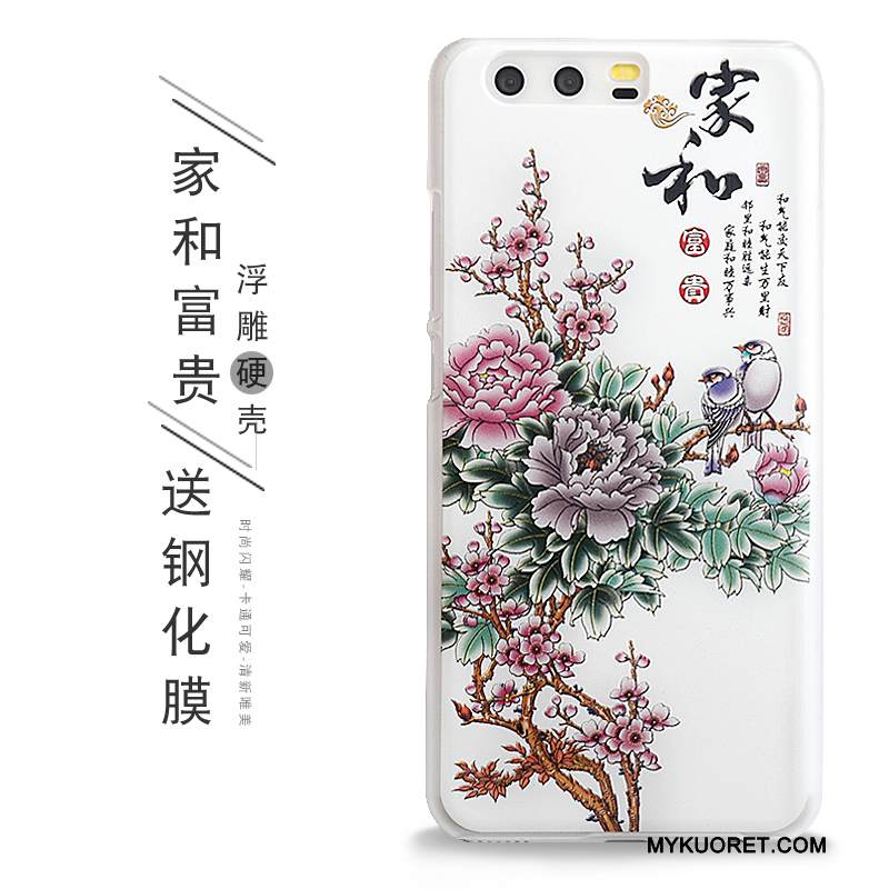 Kuori Huawei P10 Plus Kohokuviointi Kova Puhelimen Kuoret, Kotelo Huawei P10 Plus Suojaus Murtumaton Persoonallisuus