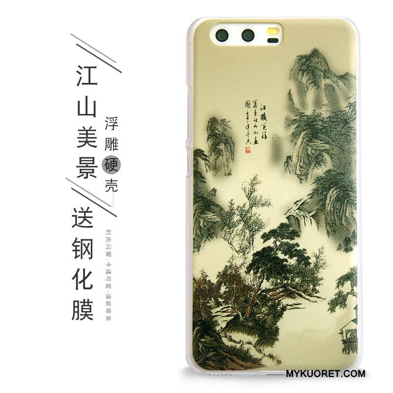 Kuori Huawei P10 Plus Kohokuviointi Kova Puhelimen Kuoret, Kotelo Huawei P10 Plus Suojaus Murtumaton Persoonallisuus