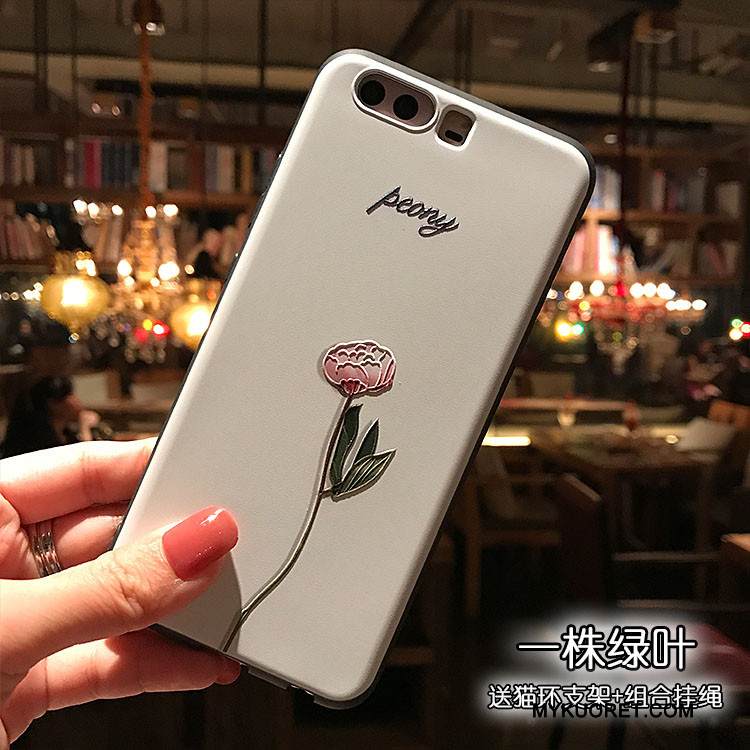 Kuori Huawei P10 Plus Laukut Musta Vihreä, Kotelo Huawei P10 Plus Tuki Pesty Suede Puhelimen Kuoret