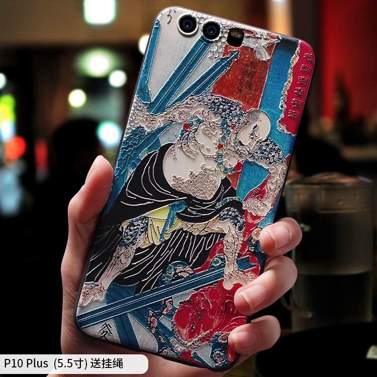 Kuori Huawei P10 Plus Laukut Puhelimen Kuoret Murtumaton, Kotelo Huawei P10 Plus Monivärinen Ohut Pesty Suede