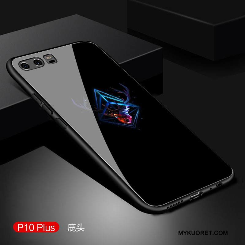 Kuori Huawei P10 Plus Laukut Puhelimen Kuoret Persoonallisuus, Kotelo Huawei P10 Plus Suojaus Lasi Murtumaton